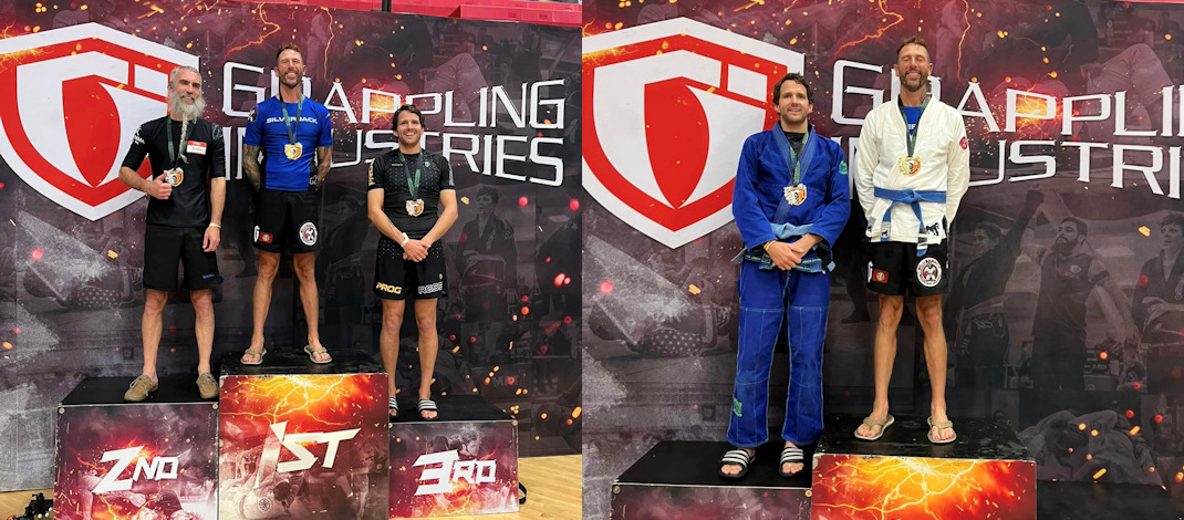 Double Gold for a Silverback at Grappling Industries!
